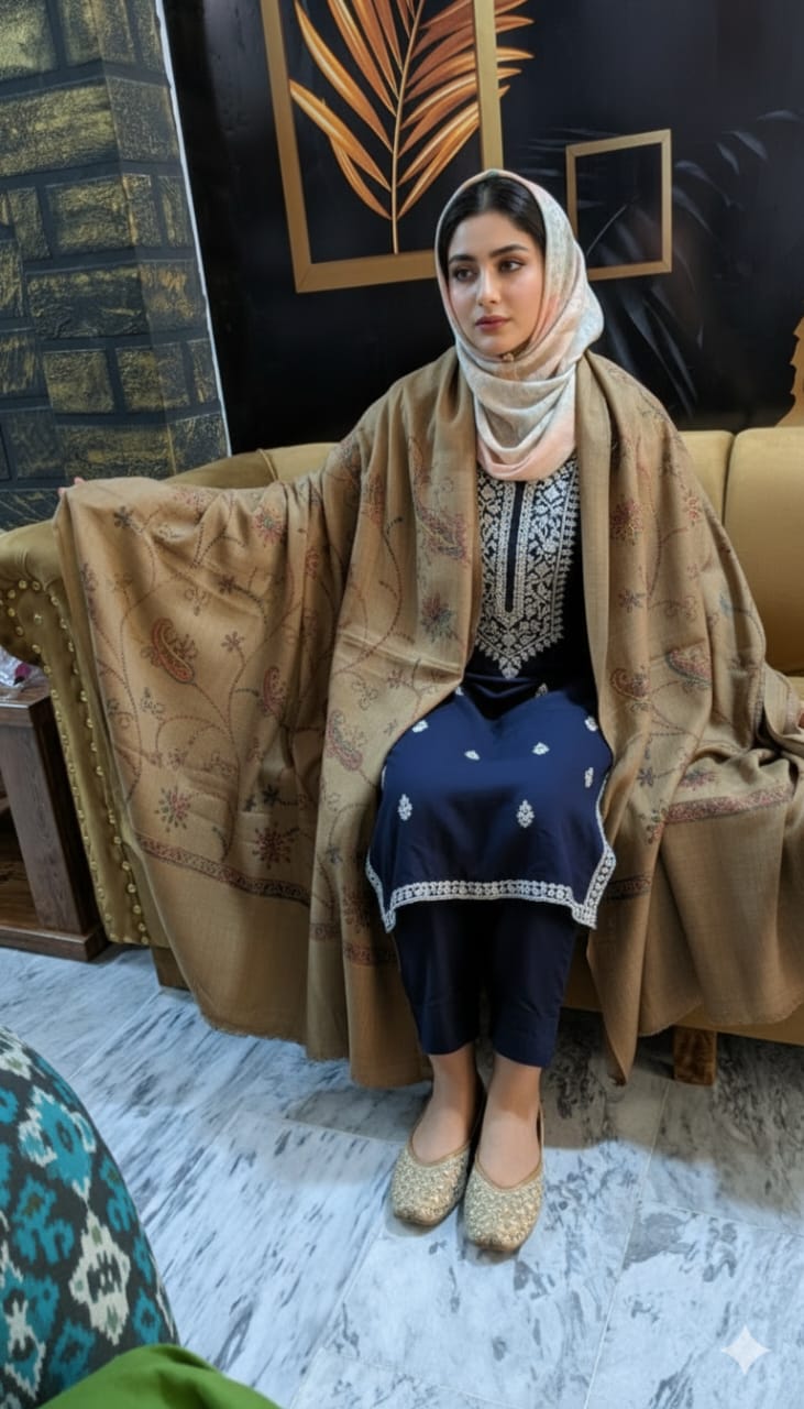 Swat Islampuri Hand Made Shawl 100% Handwork Swat Islampuri Hand Made Shawl 100% Handwork