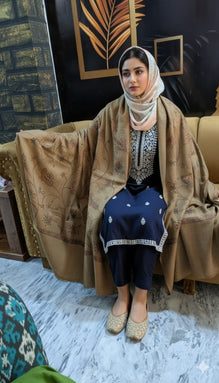 Swat Islampuri Hand Made Shawl 100% Handwork