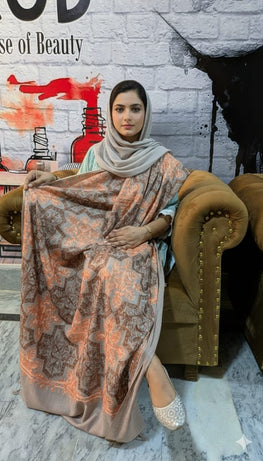 Swat Islampuri Hand Made Shawl 100% Handwork